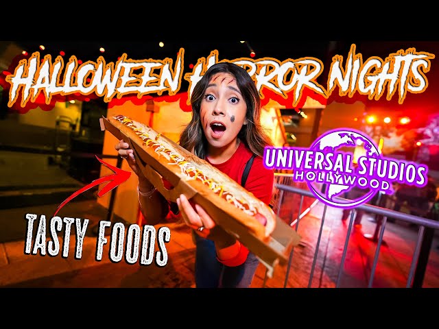 Frightfully Tasty Foods At Halloween Horror Nights At Universal Studios Hollywood 2021!