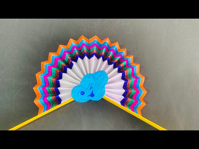 Summer Cool Paper Fan 🪭 Making@Winartncraft