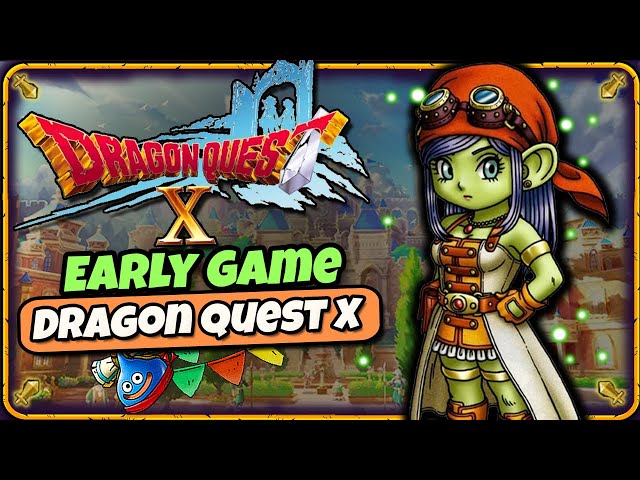 Early Dwarf Gameplay & Walkthrough - English Patch Dragon Quest X Online