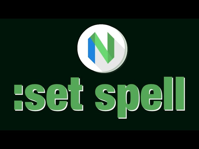 Neovim: How to setup the spell checker