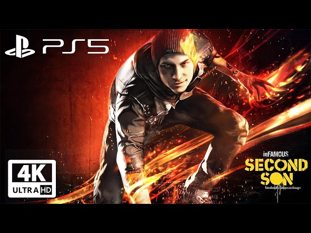 INFAMOUS SECOND SON PS5 All Cutscenes (Good Karma) Game Movie 4K 60FPS Ultra HD