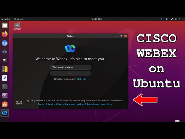 How to install CISCO WEBEX on Ubuntu and derivatives
