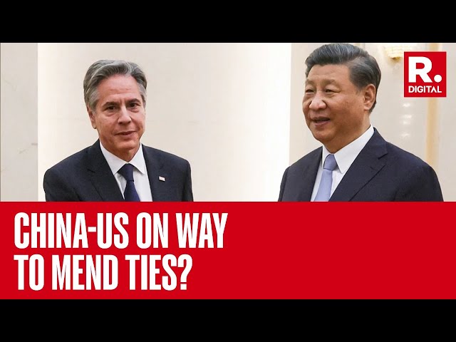 Xi Jinping Calls For China-US Partnership Instead Of Rivalry During Talks With Antony Blinken