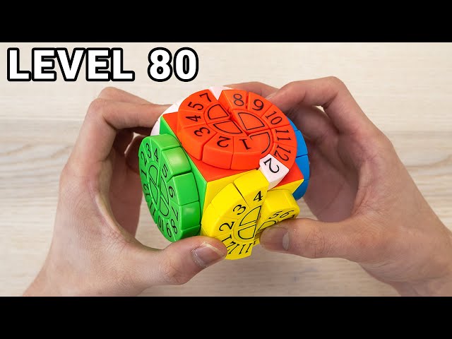 Level 1 to 100 Rubik's Cubes!