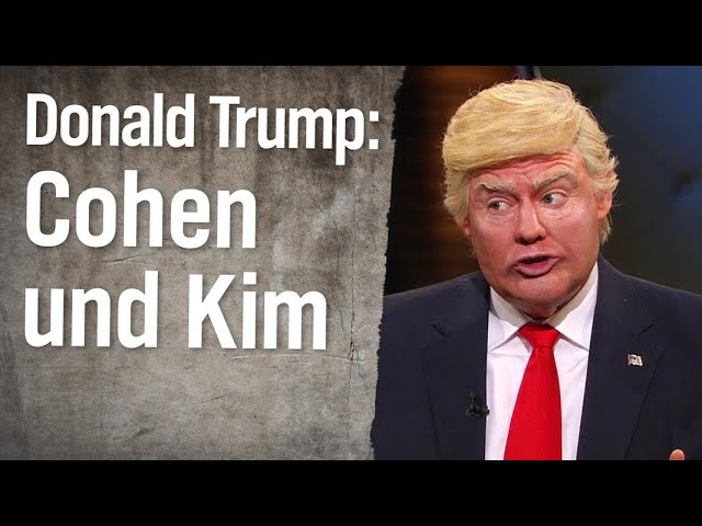 Christian Ehring im Gespräch mit Donald Trump: Cohen-Aussage und Kim Jong-un | extra 3 | NDR