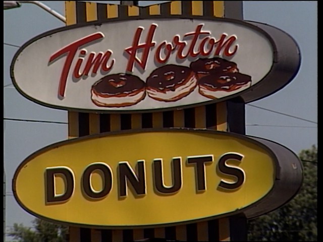 Canadian doughnut shops in 1991
