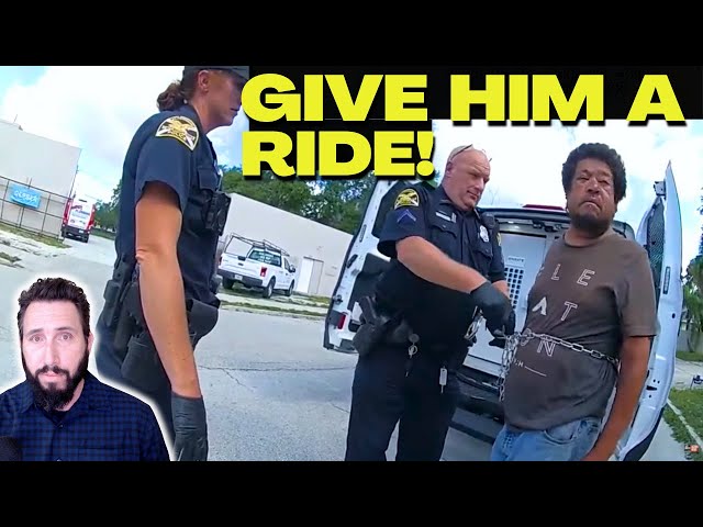 Cops Take Homeless Man "For a Ride" | Now Paralyzed Double Amputee!