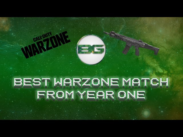 Brose Gaming's Best Warzone Game from Year One!