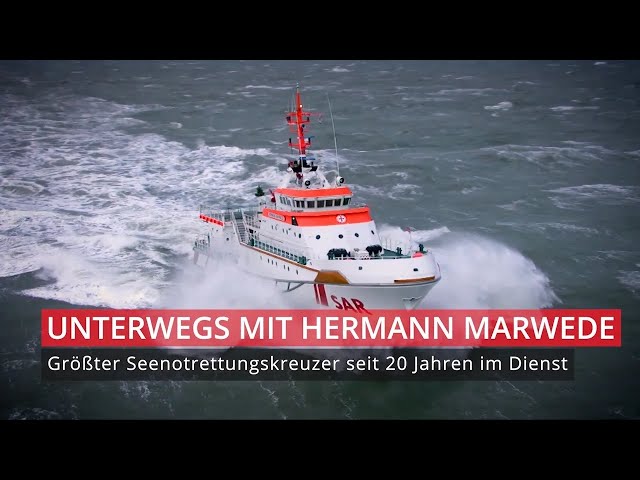 HERMANN MARWEDE – the largest sea rescue cruiser of the DGzRS, now in service for 20 years