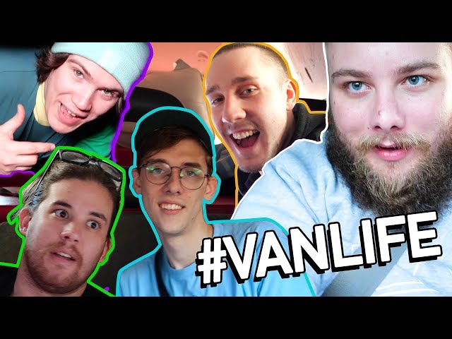 VAN LIFE FOR A DAY (WE CRASHED) ft. SuperMega, Maxmoefoe & Zuckles