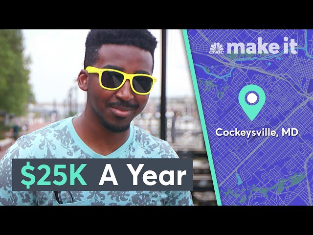 Living On $25K A Year In Greater Baltimore | Millennial Money