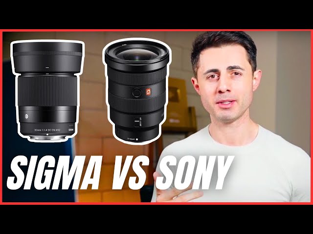 $300 Sigma vs $2,500 Sony G Master Lens | 30mm f/1.4 vs 16-35 f/2.6