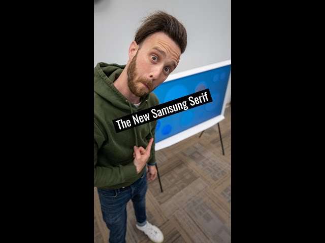 Unique Samsung Serif TV (& How It Got Its Name)