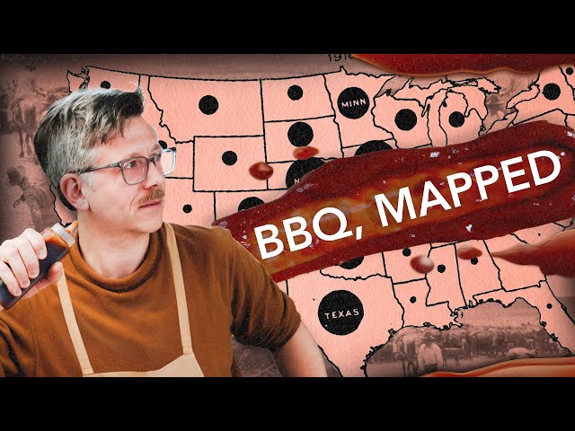 United States Barbecue, mapsplained