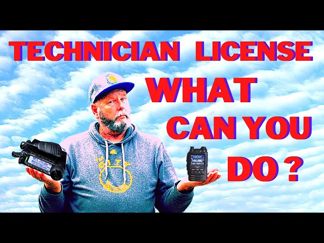 What can a beginner do with a Amateur Radio Technician license?