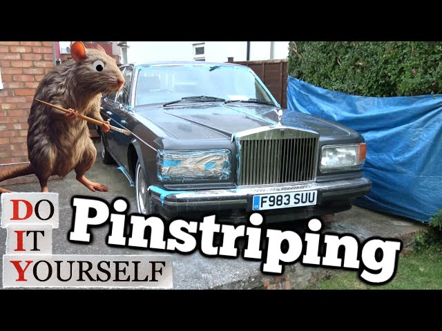 DIY Pinstriping on the Rolls-Royce - What will it look like?