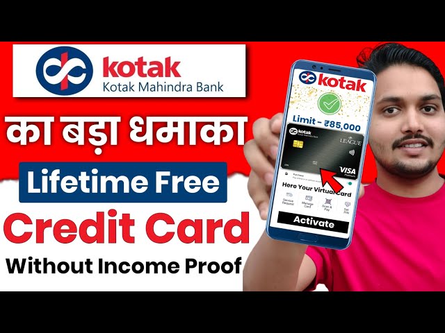 Kotak Credit Card Apply 2024 - Lifetime Free | Kotak Mahindra Bank Credit Card Online Apply