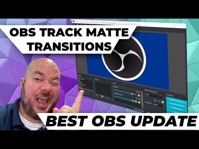 OBS Scene Transitions - Track Mattes