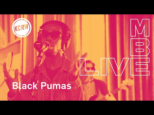 Black Pumas performing "Fire" live on KCRW