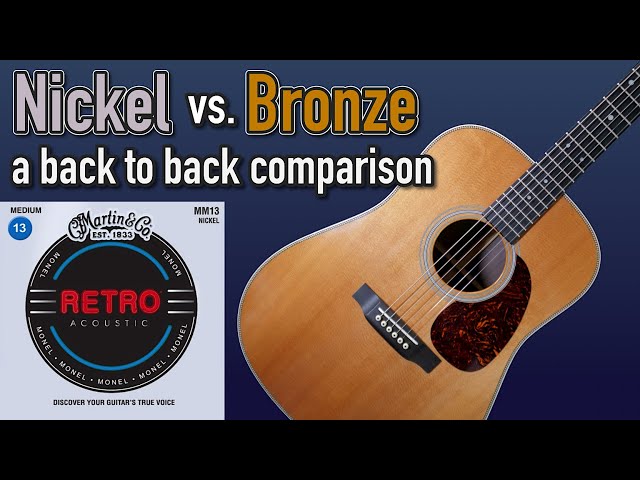 You Need To Try Nickel Acoustic Strings! | Martin Monel Retro