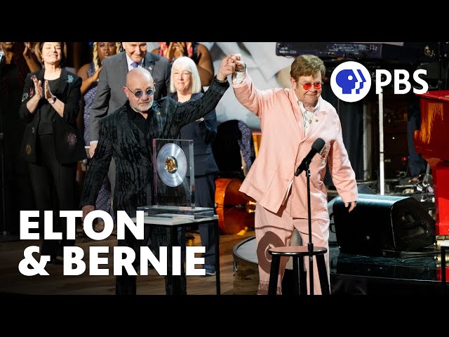 Elton John and Bernie Taupin Accept The Gershwin Prize | PBS