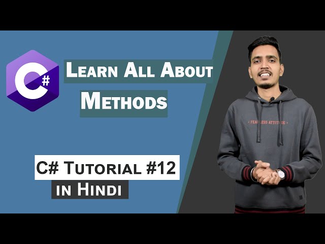 Methods in C# |C# Basics for Beginners in Hindi