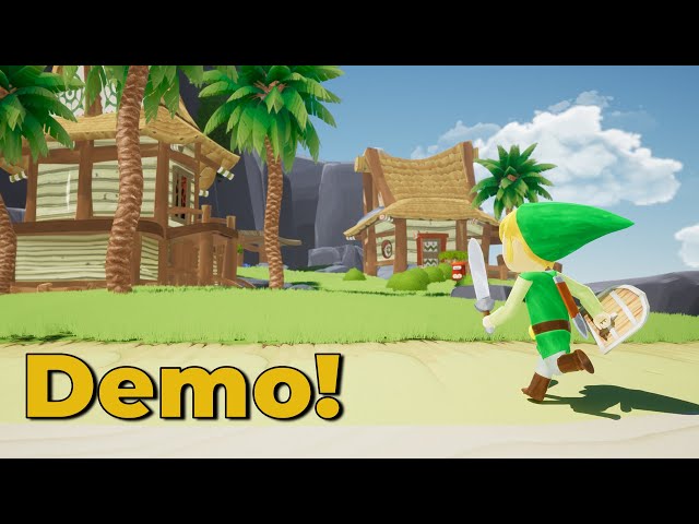 Play the DEMO NOW | Zelda Wind Waker Remake