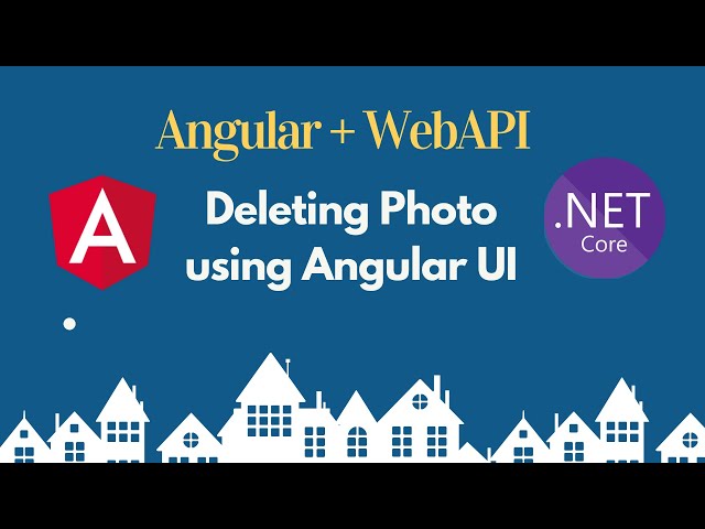 Deleting Photo from Photo Gallery using Angular UI - Free Angular Tutorial