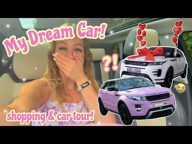 I GOT MY DREAM CAR!!😍🚗✨💅🏻 *BARBIE RANGE ROVER!😭* (CAR SHOPPING + TOUR!) | Rhia Official♡