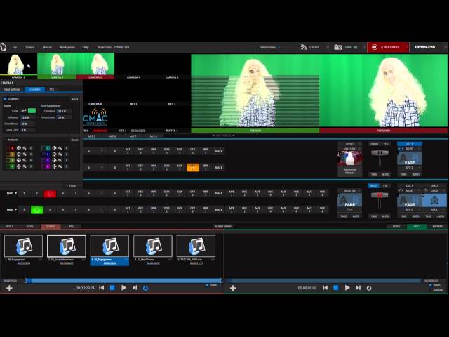 Video Tutorial - Using the TriCaster for Keying and Virtual Sets