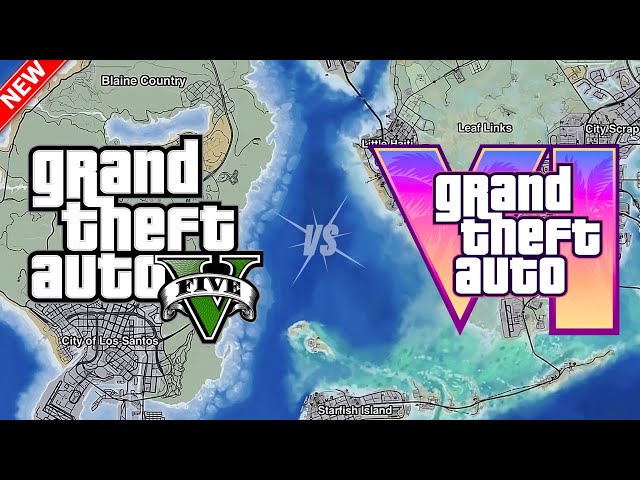 GTA 5 vs GTA 6: Maps Officially Compared! (GTA VI News)