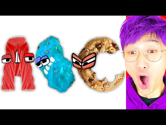 ALPHABET LORE But It's MADE OF CANDY!? (ALL LETTERS TRANSFORMATION!)