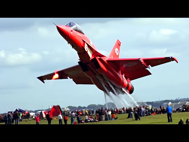 20 Most Shocking Fighter Jets Low Flyover Moments