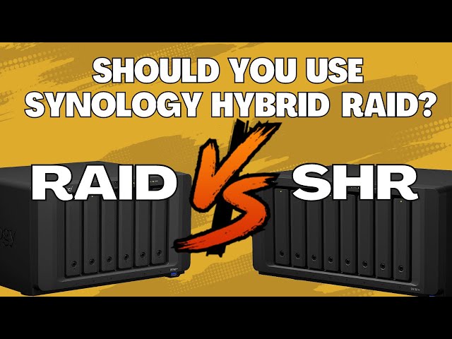 RAID vs SHR - Why you should use Synology Hybrid RAID on your NAS