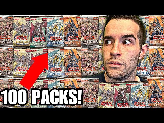 I Opened 100 Yugioh GX Packs And Pulled INSANITY!