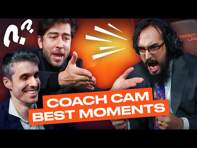 Best of Coach Reactions | LEC Winter 2024