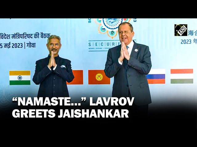 “Namaste…” Jaishankar and Lavrov greet each other before SCO Council of Foreign Ministers meeting
