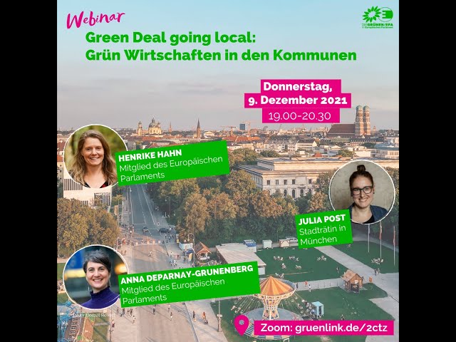 Green Deal going local: Grün Wirtschaften in den Kommunen
