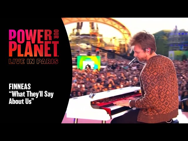 FINNEAS Performs 'What They'll Say About Us' | Power Our Planet: Live in Paris