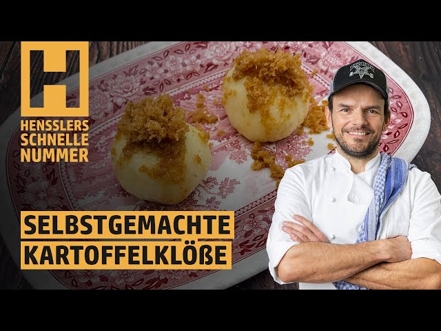 Schnelles Selbstgemachte Kartoffelklöße Rezept von Steffen Henssler