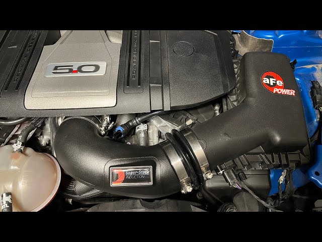 S550 Mustang GT Intake Upgrade With AFE Super Stock