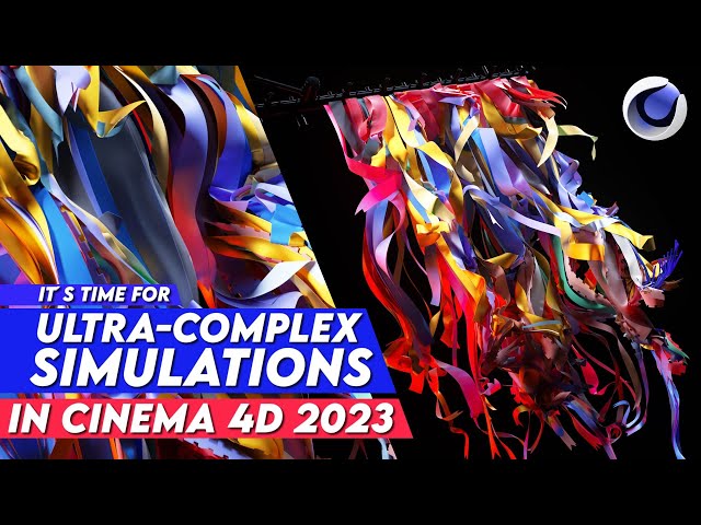 Ultra-Complex Simulations in Cinema 4D 2023: Let´s build a highly detailed Flag with Cloth Tools
