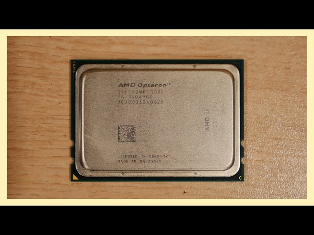 16-Core CPU for £20 - AMD Opteron 6380