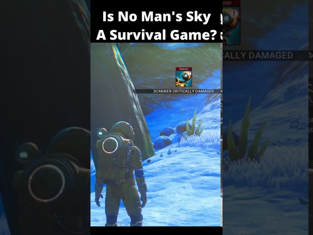 Is No Man's Sky A Survival Game? #shorts