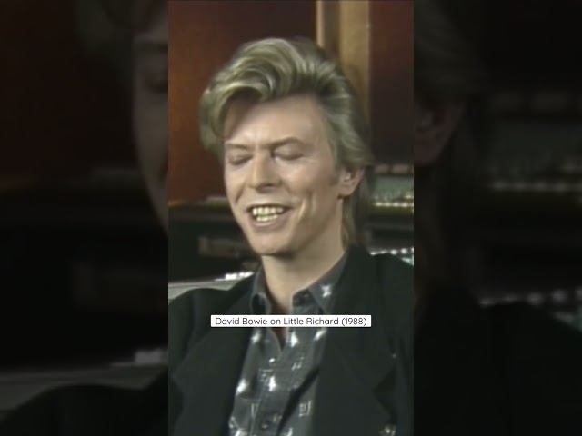 David Bowie on how Little Richard inspired him as a child #youtubeshorts #shorts #davidbowie