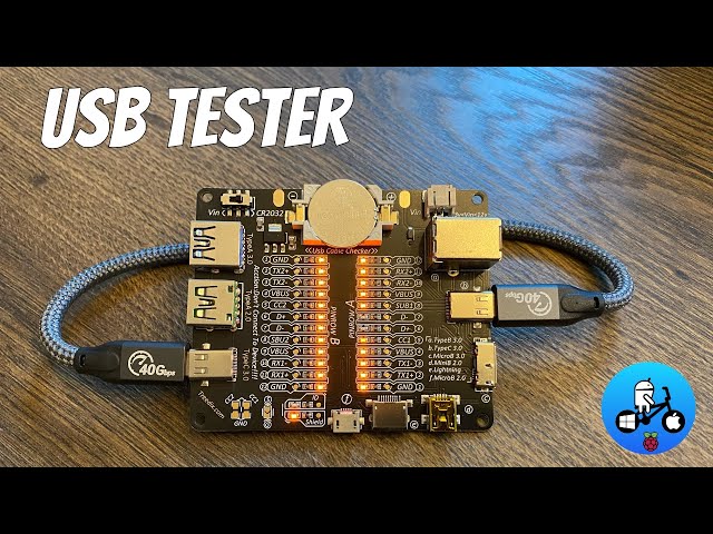 Instant USB cable tester