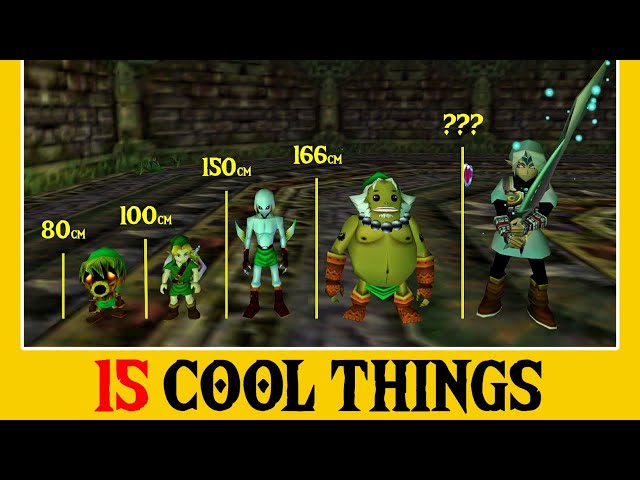 How tall is Fierce Deity Link? - 15 Cool Things About Zelda: Majora's Mask (Part 12)