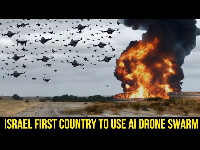 Israel Used World's First AI-Guided Swarm Of Combat Drones In Gaza Attacks