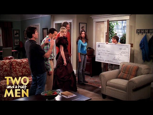 Judith's Last Alimony Check Gone Wrong | Two and a Half Men