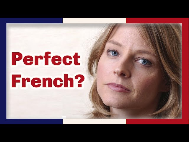 French sentence structure with Jodie Foster #1 - French Coach reacts to Jodie Foster speaking French